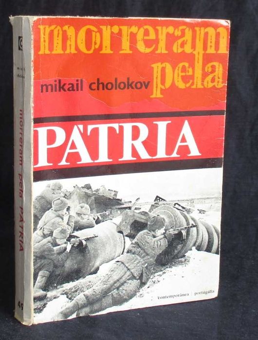 Livro Morreram pela Pátria Mikail Cholokov