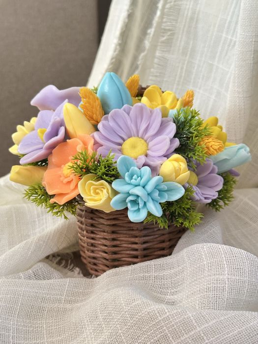 Квіти до дня вчителя!Квіти з мила!День народження