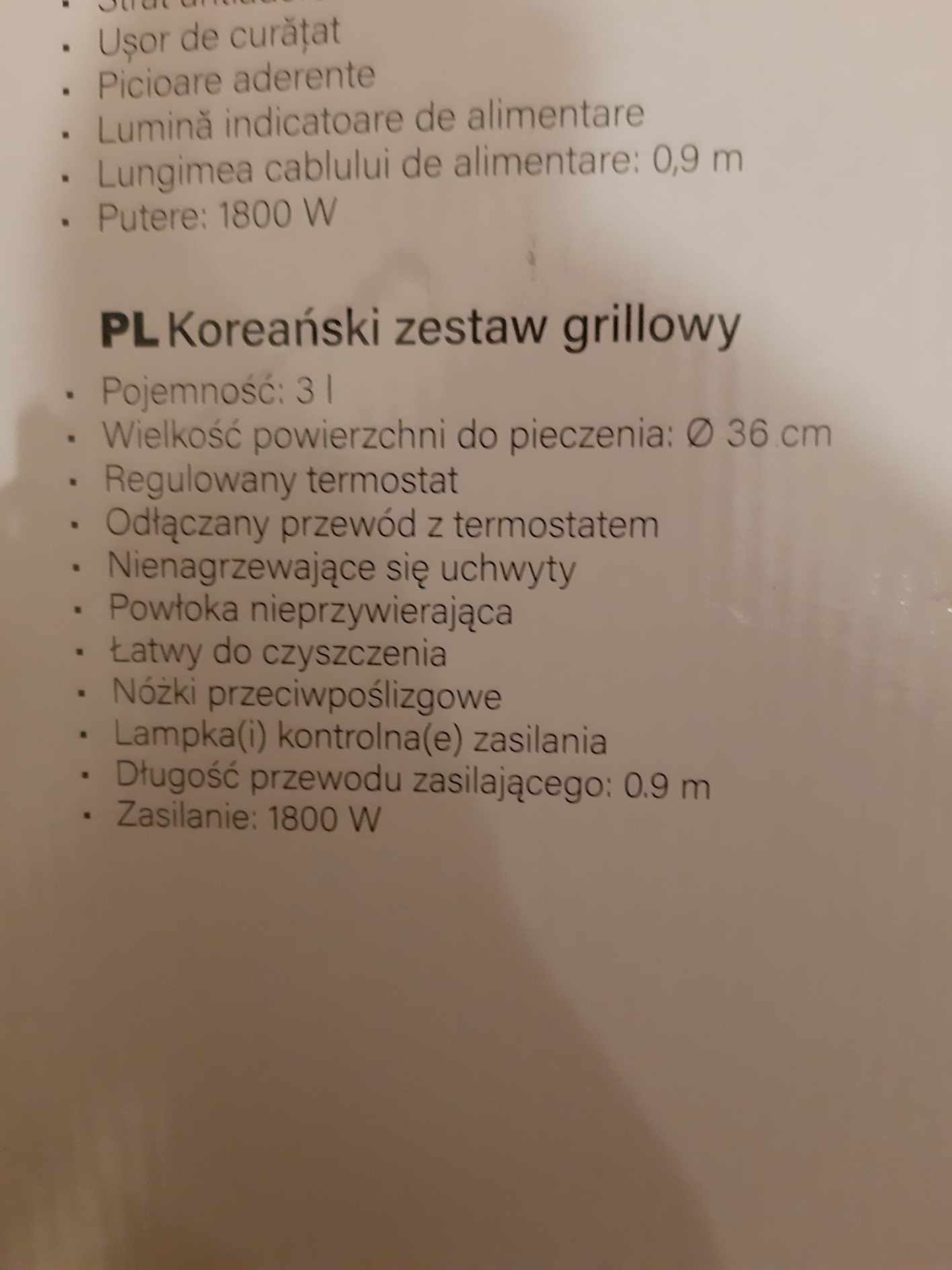 Nowy grill elektryczny