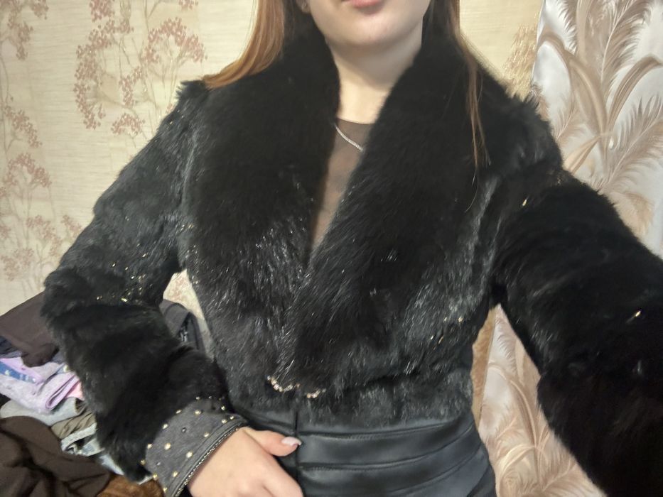 Курточка з натуральним хутром