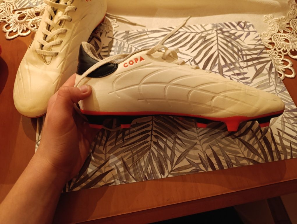 Korki Copa Pure białe