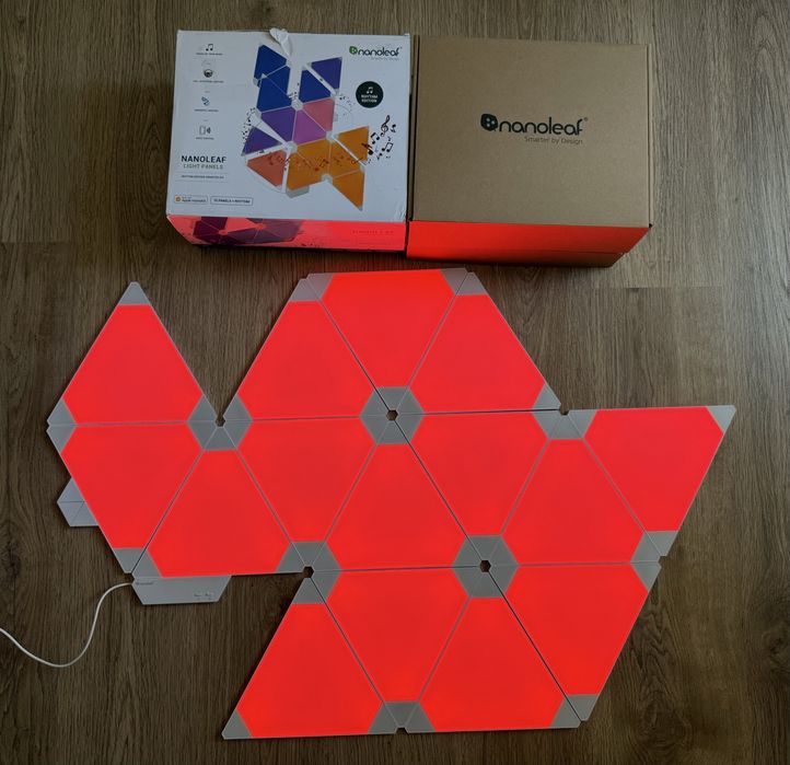 Nanoleaf Light Panels Apple Homekit ( 15 panels + RHYTHM)