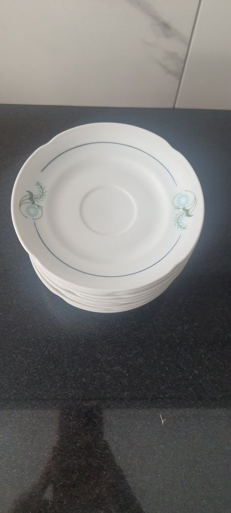 Talerzyki Bogucice 10 szt. Cena za całość porcelana