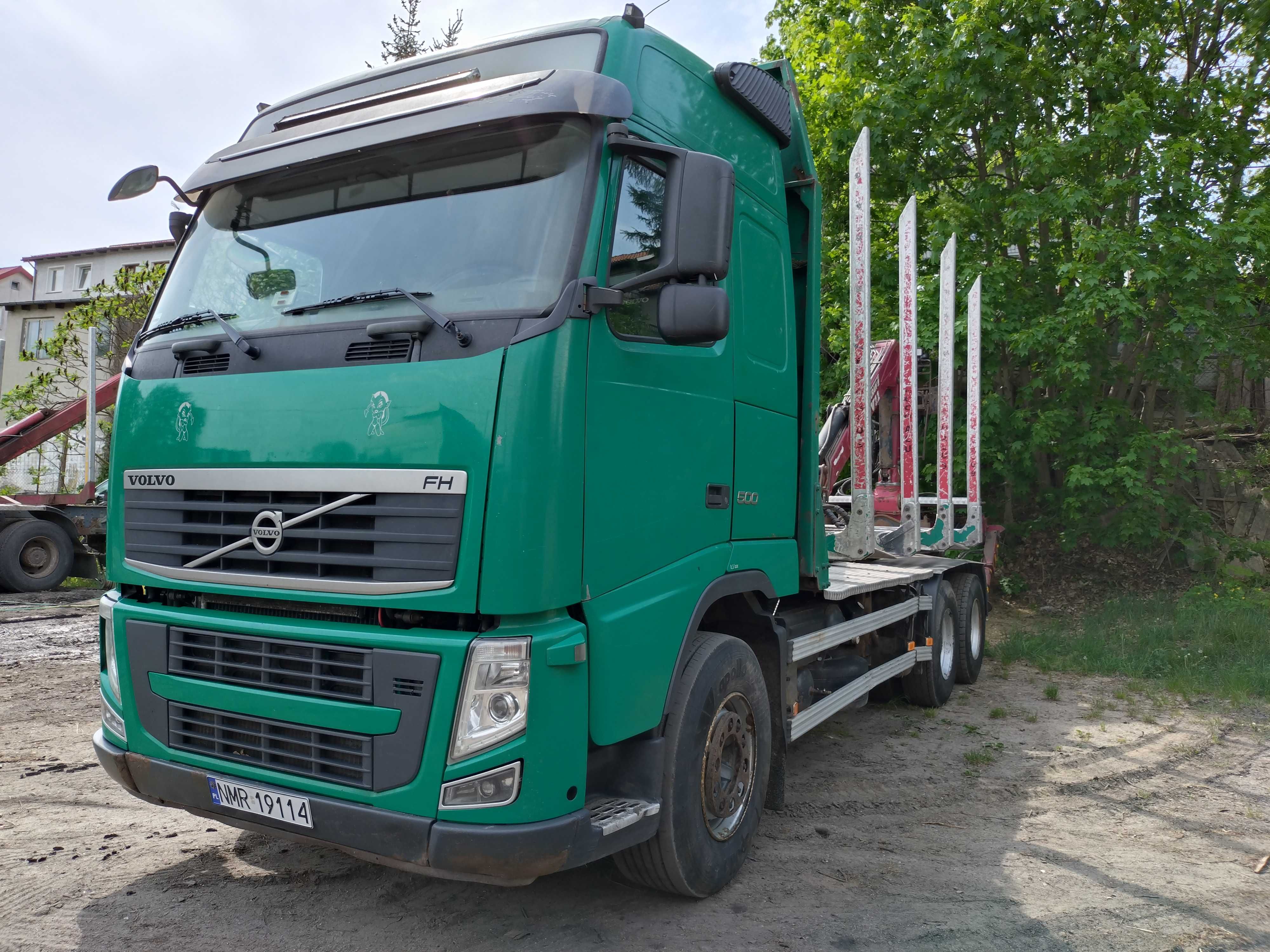 Volvo FH 13 6x4 do drewna HDS