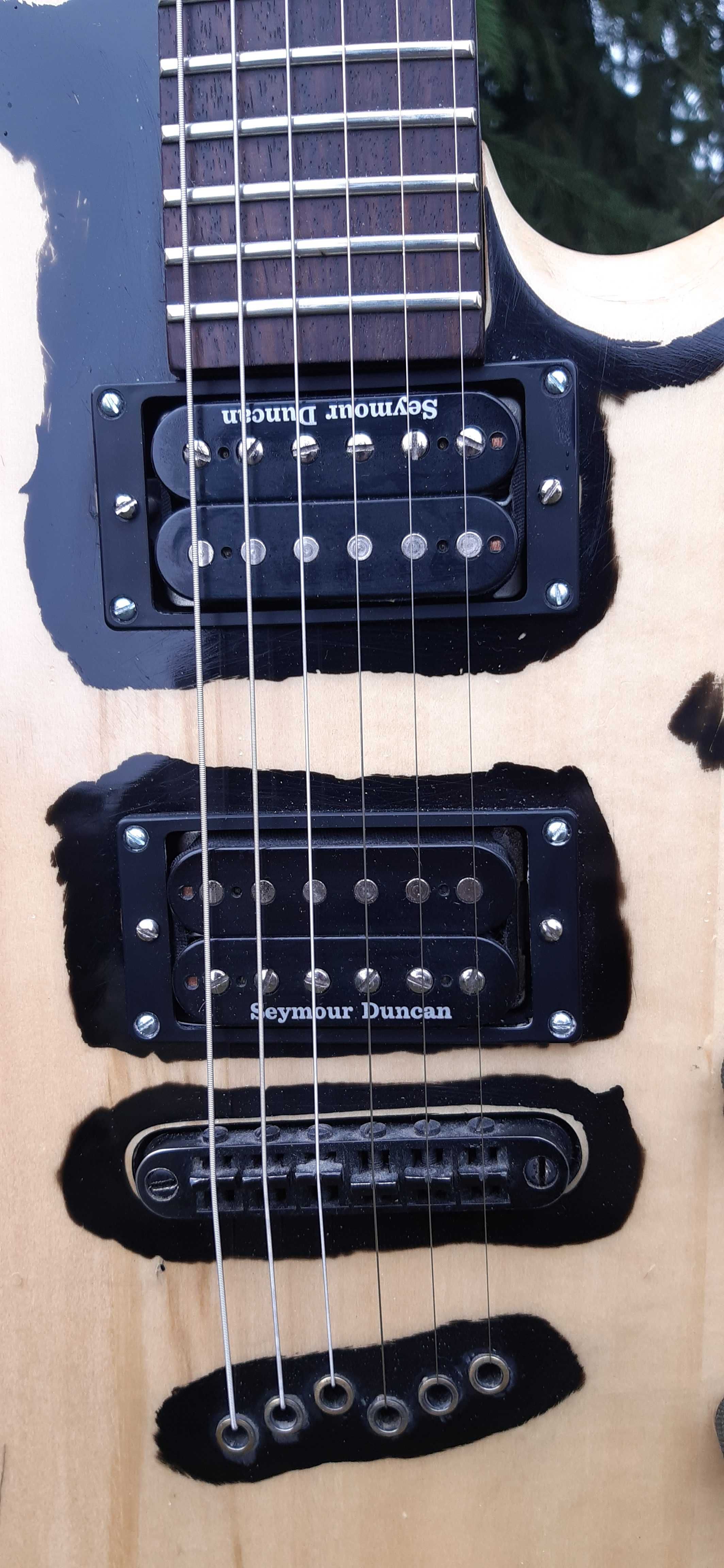 Gitara elektryczna Peavey EXP V Type, seymour duncan, Vandenberg