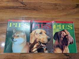 "Pies" czasopismo 1997 zestaw 3 sztukii