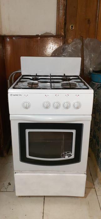 Продам газову плиту Greta, духовка ГАЗОВА