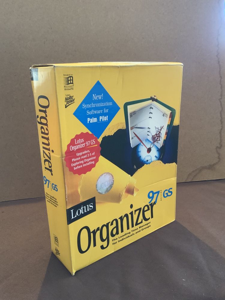 Software Vintage Lotus Organizer 97 GS