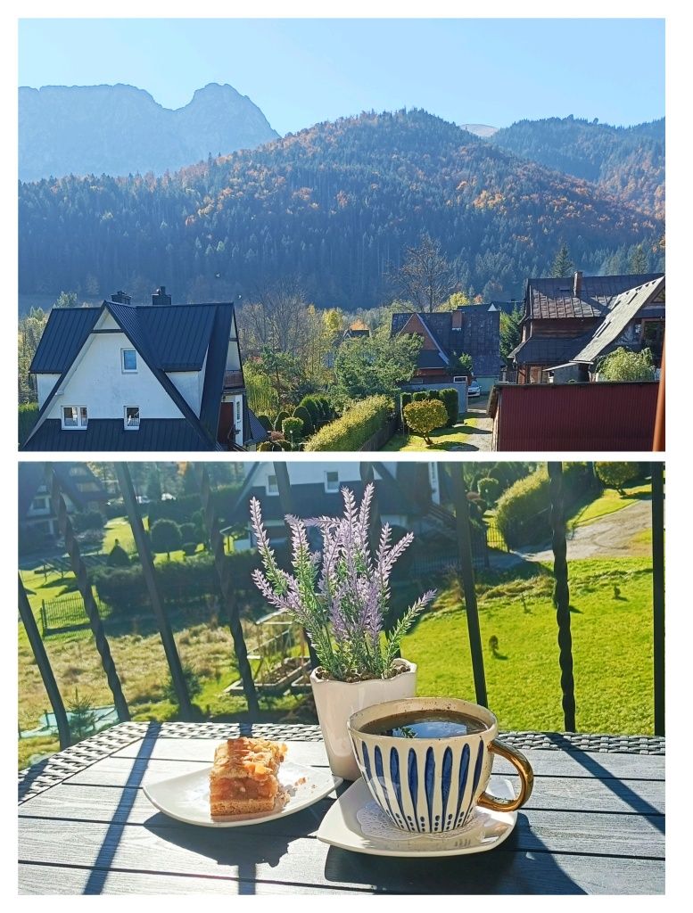 Wolne od dziś  2 km od Krupówek.Widok na Giewont