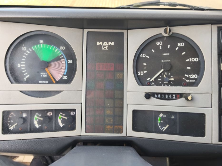 Man 20.224 burto plandeka