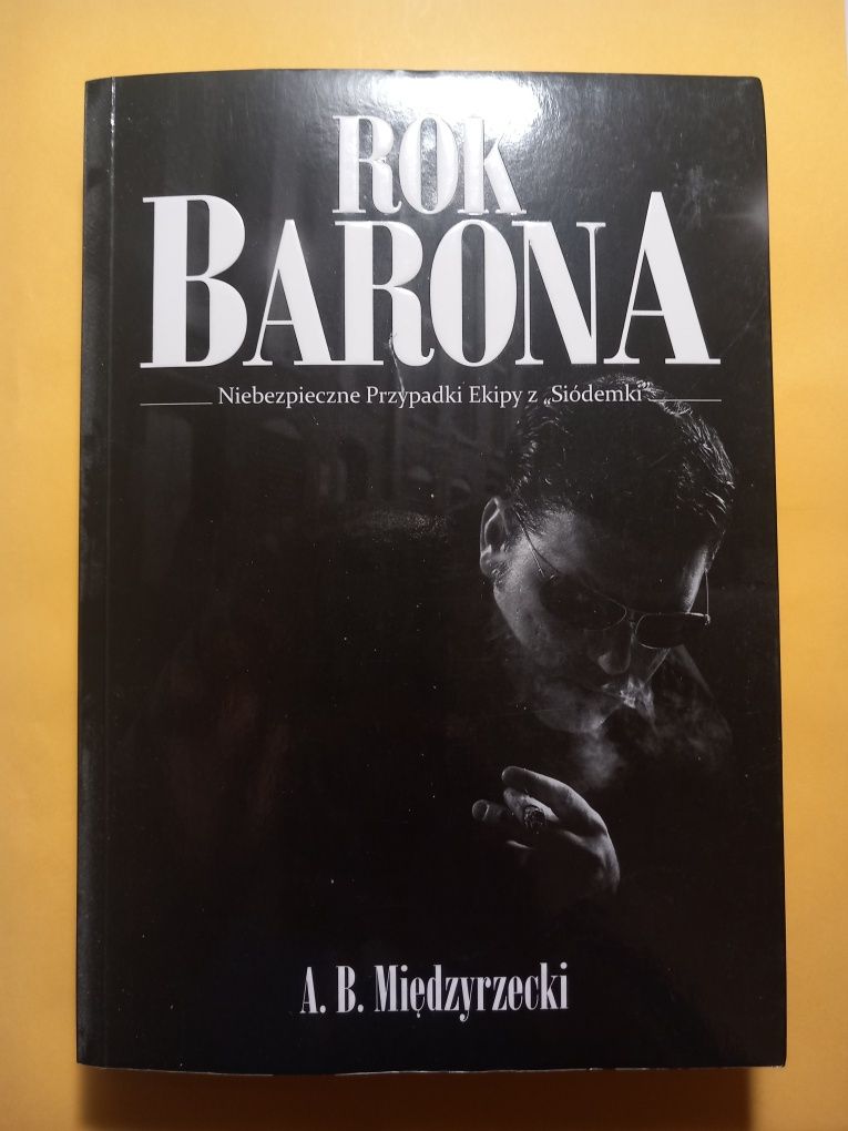 Rok Barona - A.B. Międzyrzecki; książka; kryminał