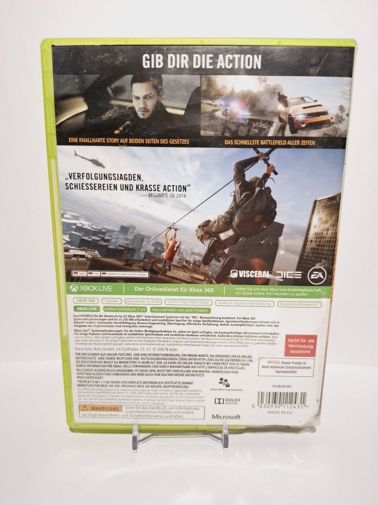 Battlefield Hardline PL stan BDB