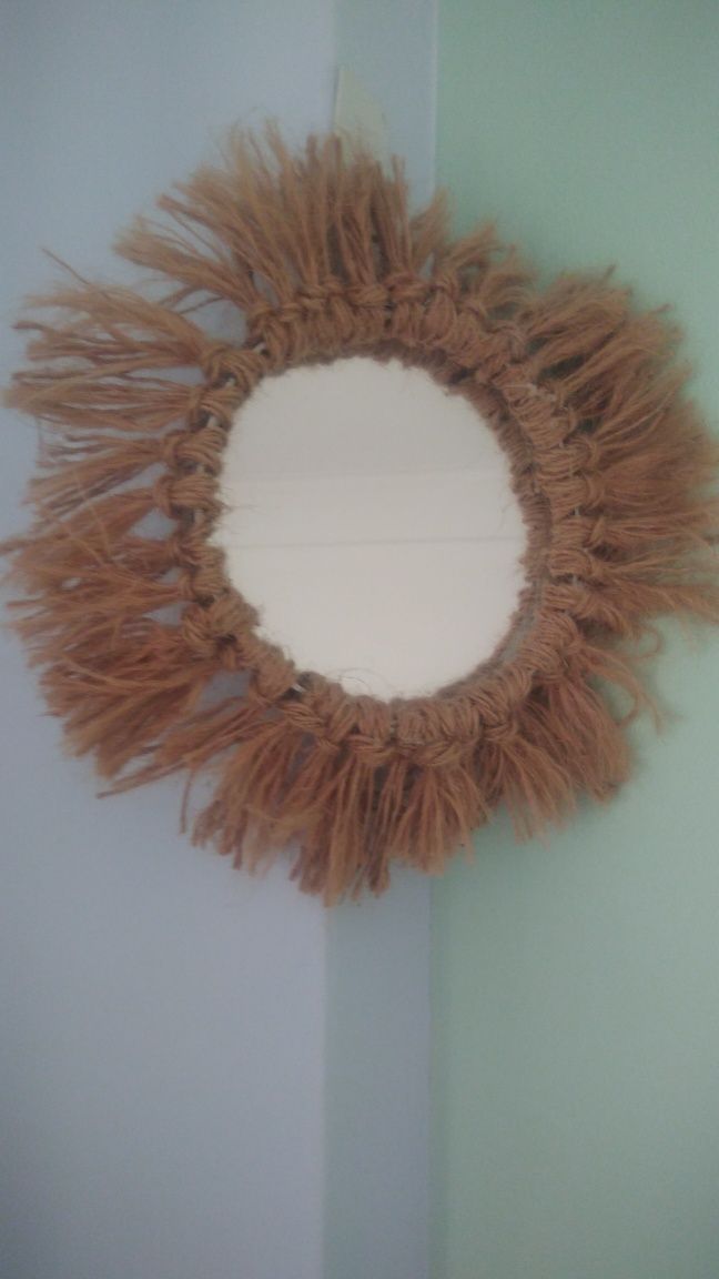 Vendo espelho estilo Boho