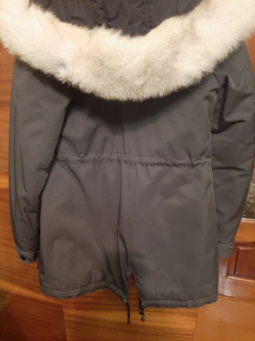 Парка с мехом песца
