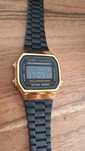 Relógio Casio Preto Dourado