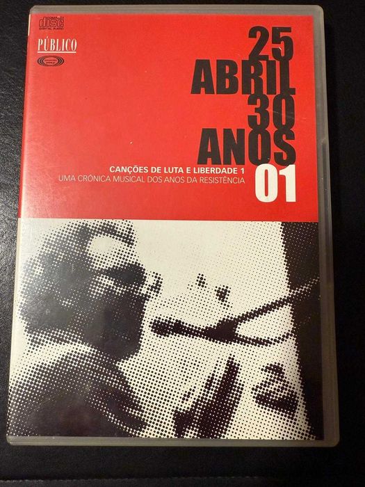 DVD 25 Abril 30 Anos - Canções de Luta e Liberdade 1