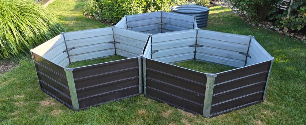 Rabata podniesiona metalowa warzywna