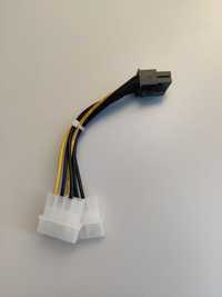 Adapter 2x Molex/PCI-Express 8-pin