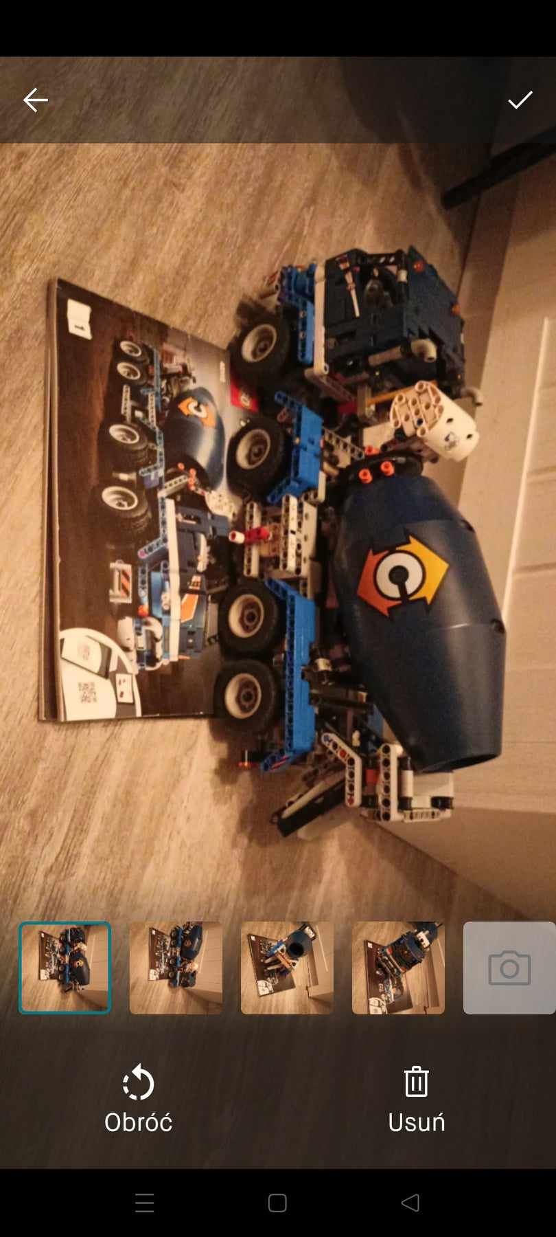 LEGO betoniarka 42112