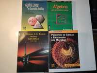 Vários Livros: Engenharia, Matemática, Álgebra, Desenho Técnico, etc.