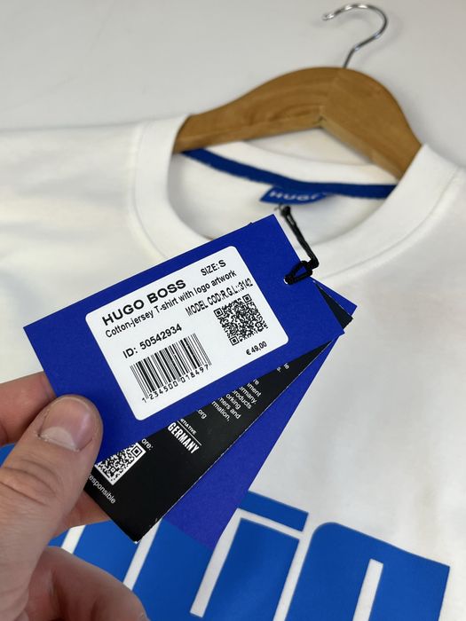 Шок ціна! Hugo boss футболка біла