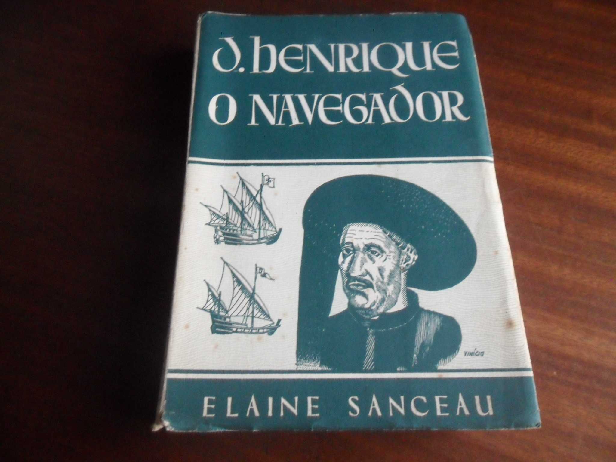 "D. Henrique, o Navegador" de Elaine Sanceau - 4ª Edição de 1956