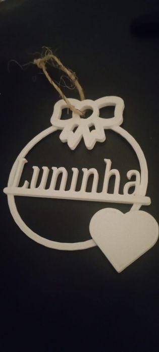 Enfeites de Natal - Bolas personalizadas