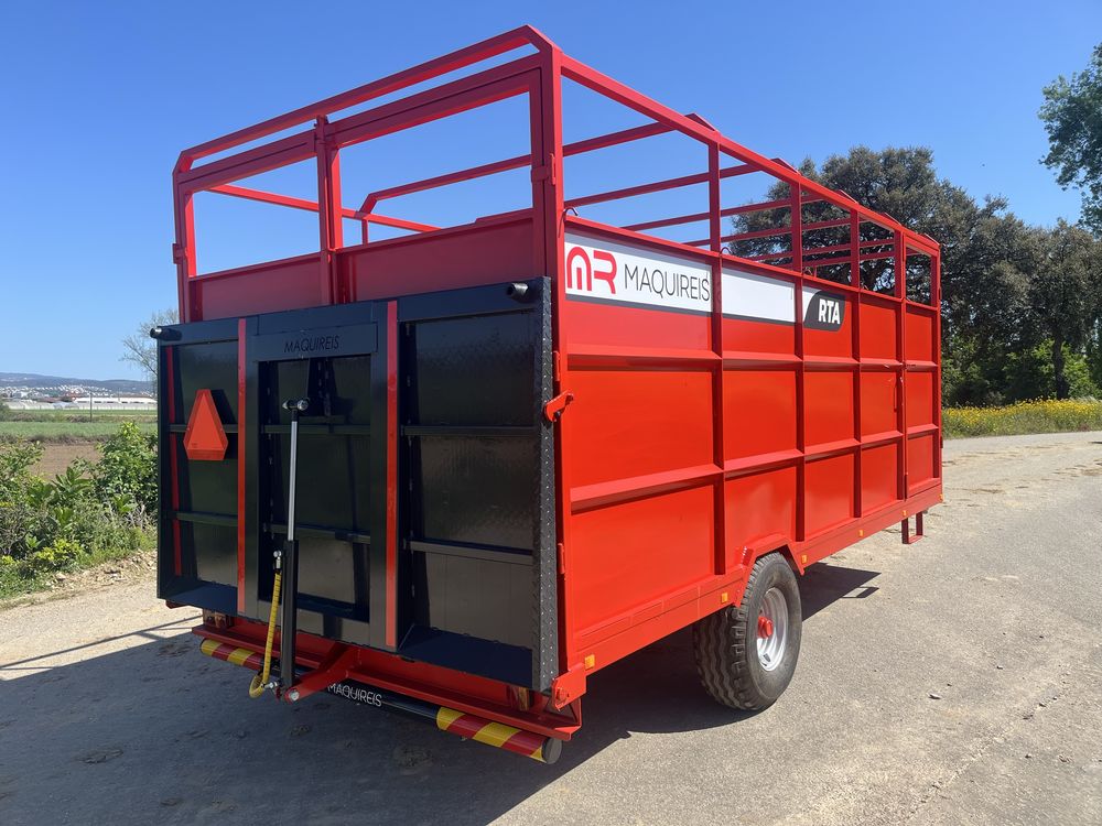 Reboque agricola transporte animais 7000kg