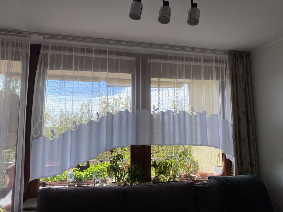 Firanki na okno balkonowe