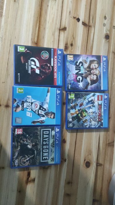 Lote de Jogos PS4 Impecáveis