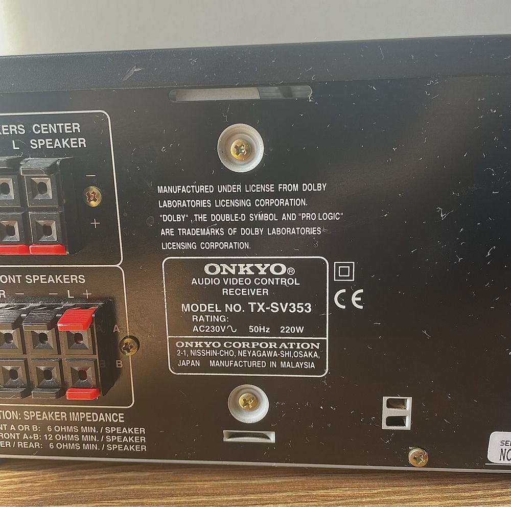 Amplituner wzmacniacz ONKYO TX-SV353