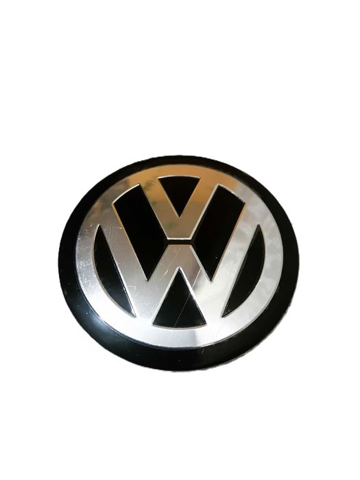 Naklejki 4x 60mm na dekielki VW Volkswagen znaczki emblematy srebrne!