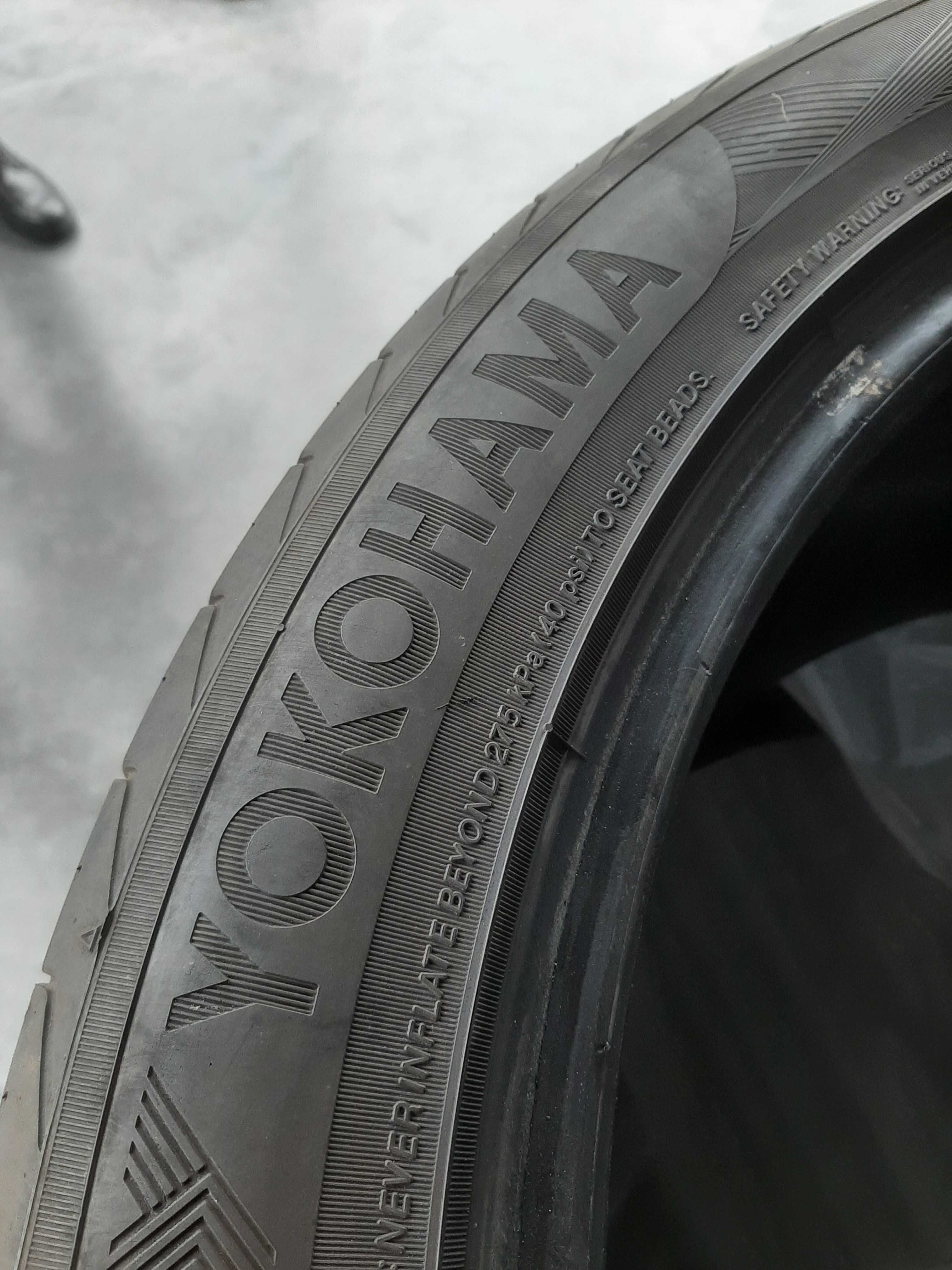 Шини 295/40Z R21 Yokohama Advan Sport V105 Б/у,комплект.