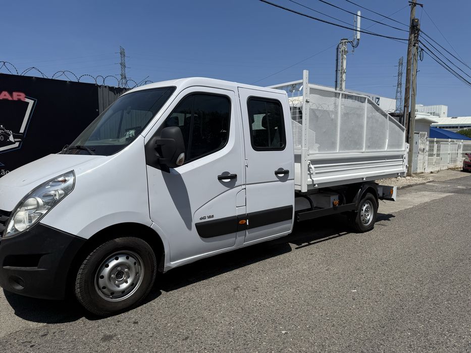 RENAULT MASTER 2.3 125cv 7LUG IMPECÁVEL BASCULANTE ###OPORTUNIDADE###