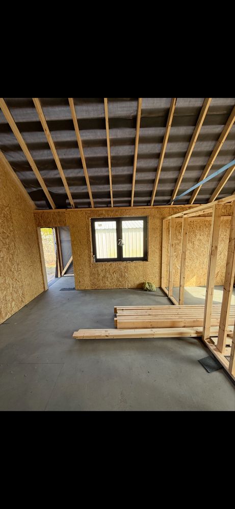 Cieply domek 35m2 na zgloszenie technologia szkieletowa