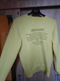 Żółta bluza z Sinsay