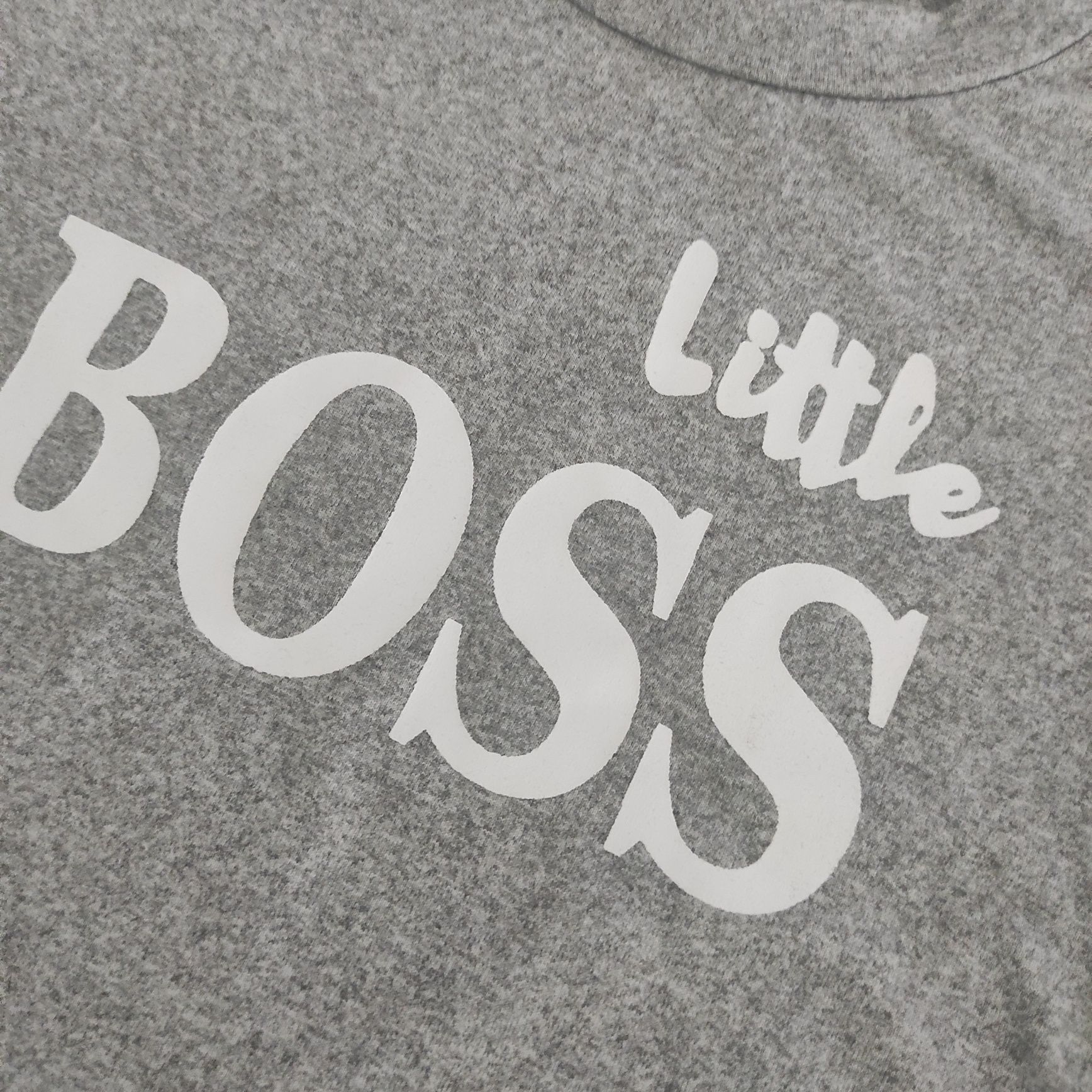Komplet bluzka i spodenki 74 little boss nowe