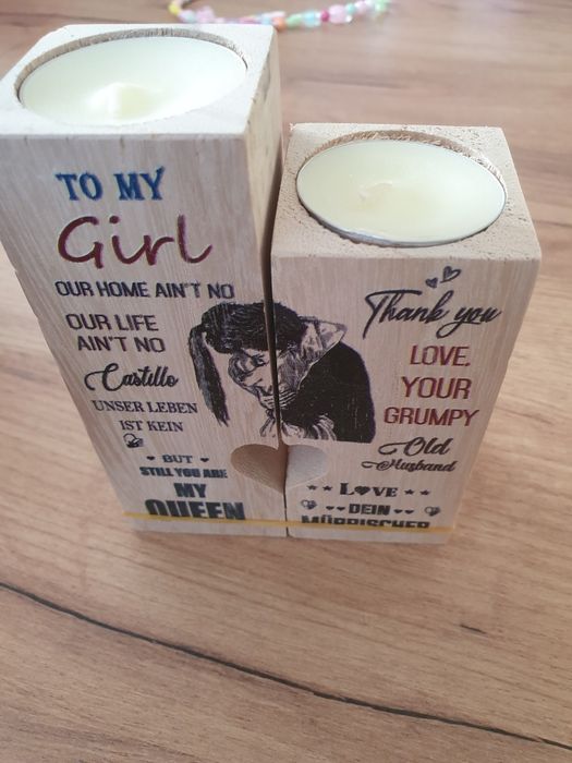 Świecznik w Kształcie Serca