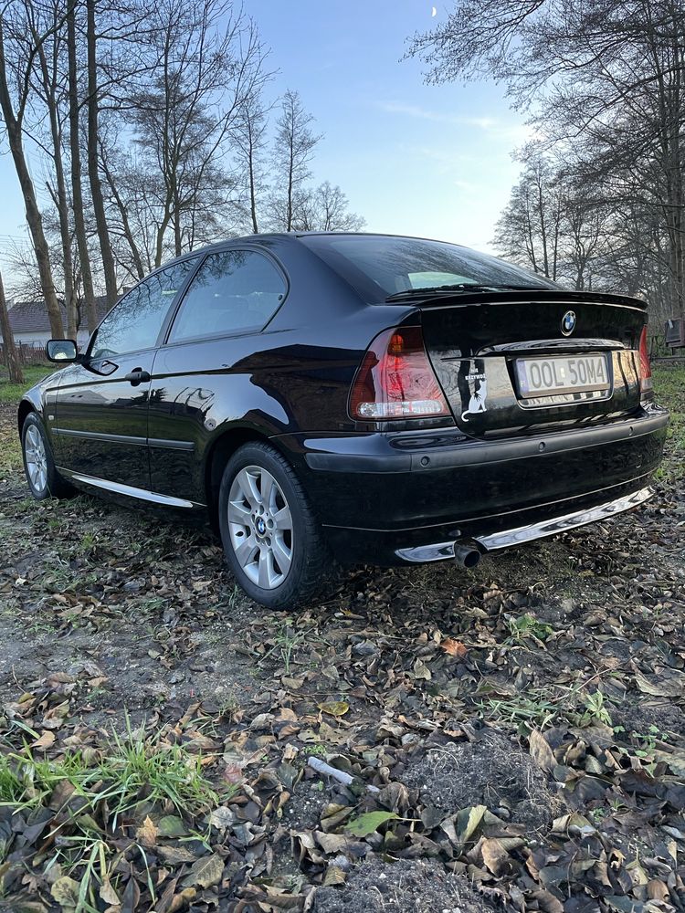 BMW 316TI Oryginalna farba bez rdzy i odprysków