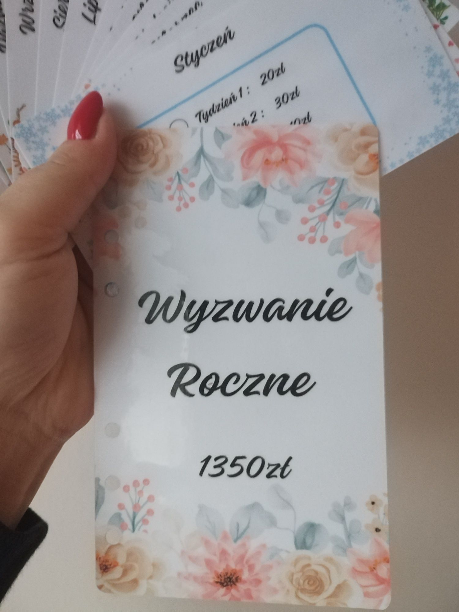 Wyzwanie oszczędnościowe Roczne