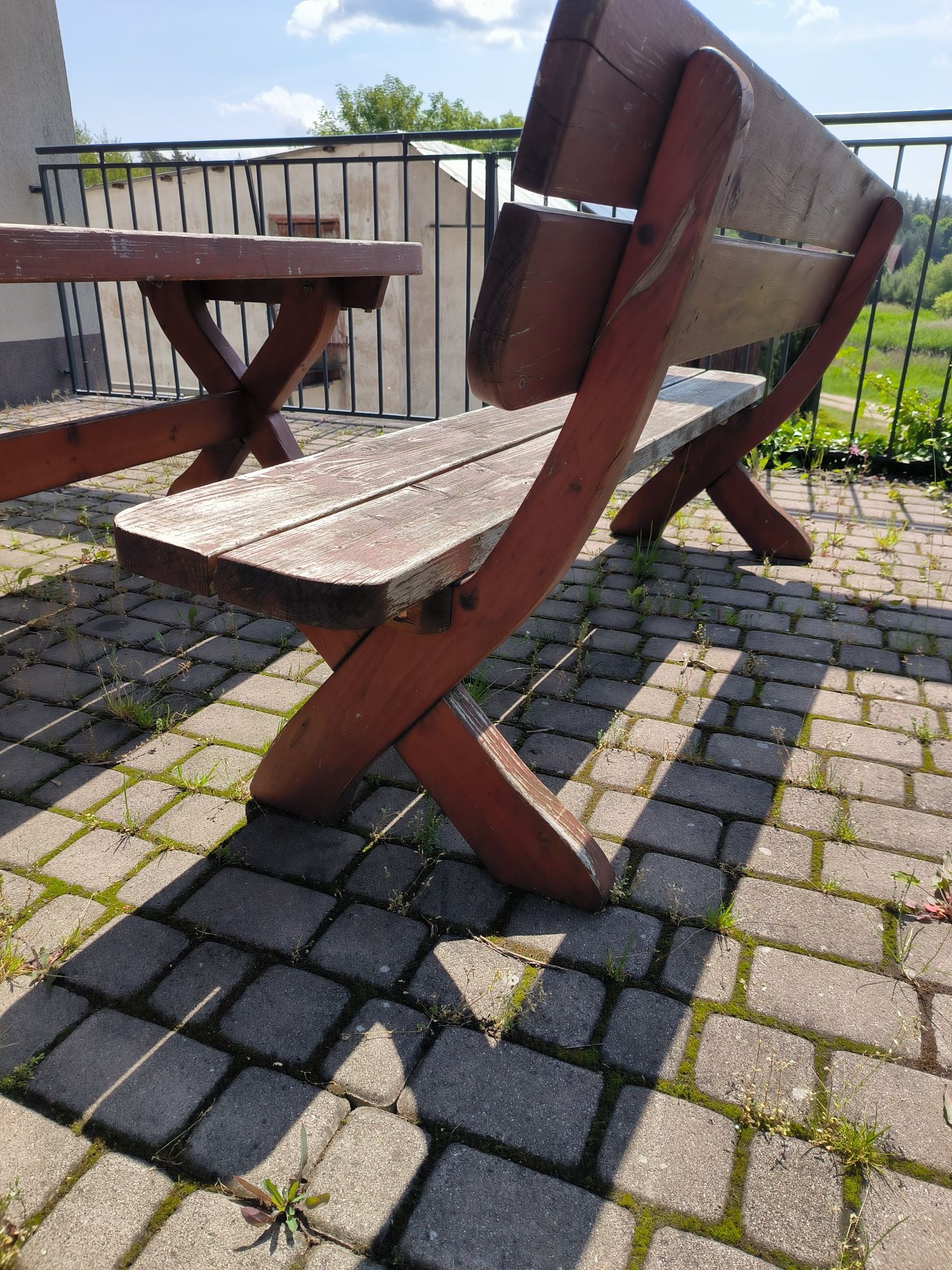 Meble ogrodowe, bardzo solidne, robione na zamówienie JESION