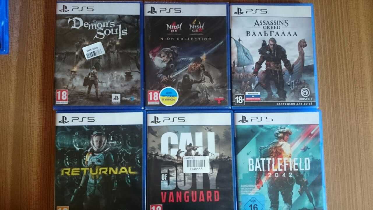 Ігри PS5 Chernobylite Ghostwire FarCry 6 Hitman 3