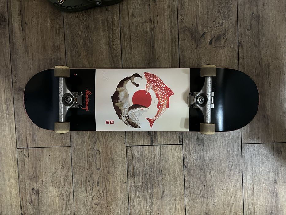 Dwie deskorolki nervous miniramp independent