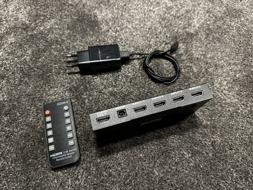 Switch hdmi 4x1 extractor