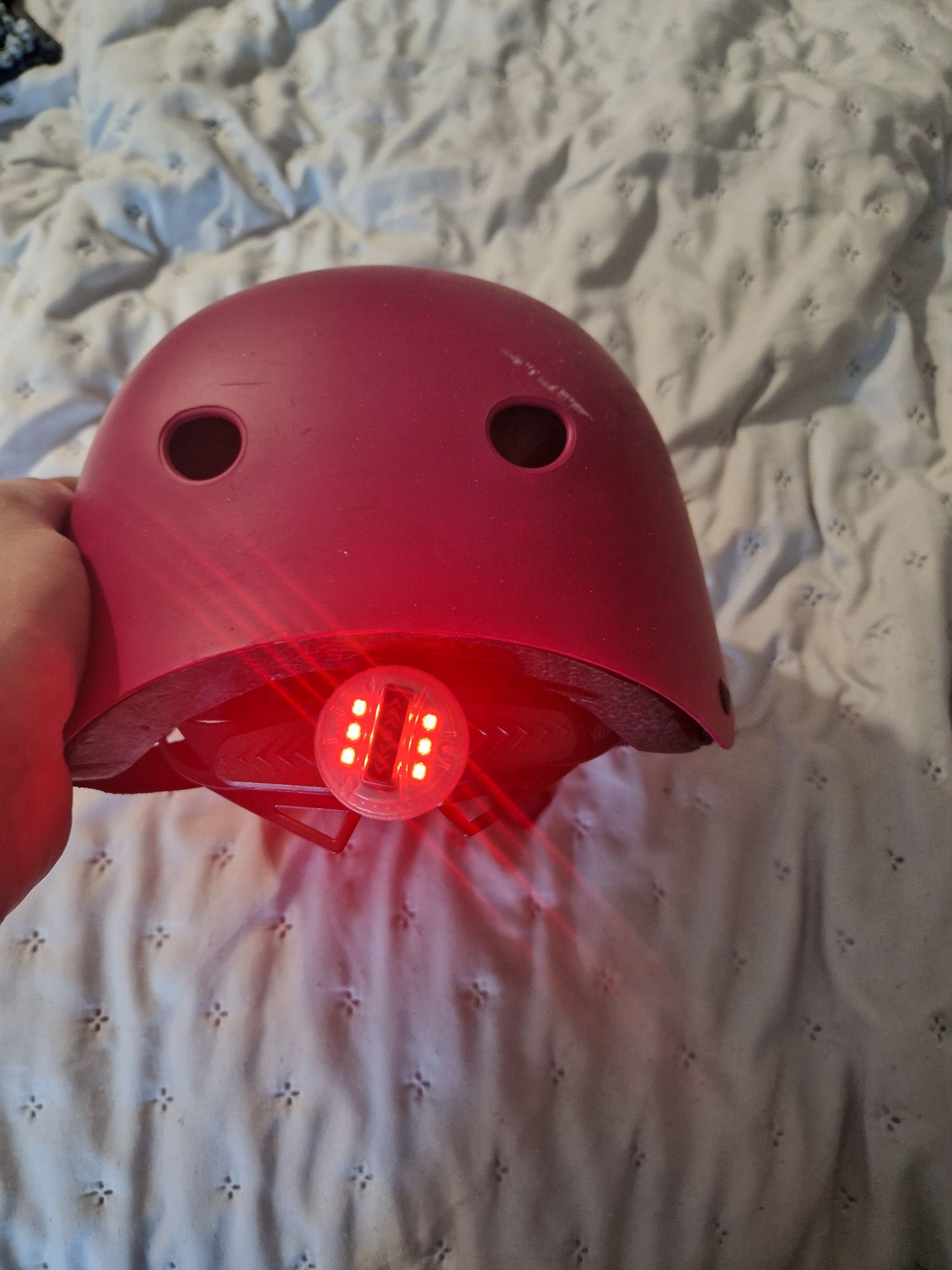 Kask rowerowy dziewczęcy dla dziecka