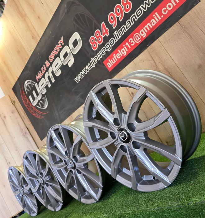 NOWE ALUFELGI MAZDA 16x5x114,3 - Mazda 3,5,6, x3,Cx30 ( ET 40 i 45 )
