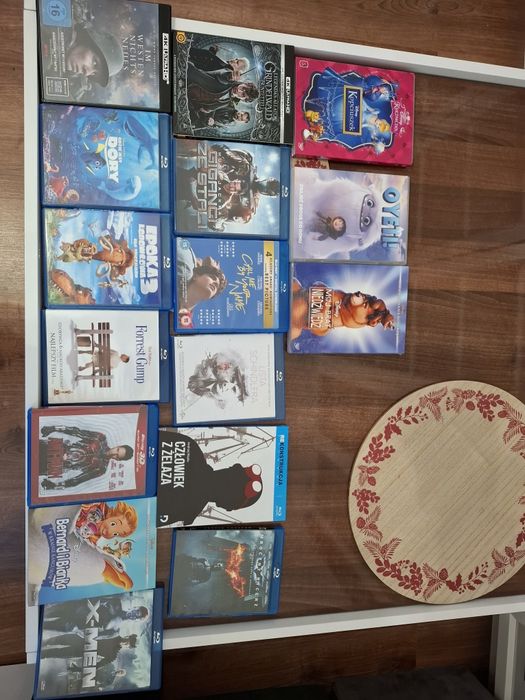 Filmy kolekcja blu-ray 4k dvd
