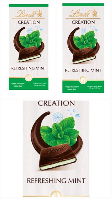 Czekolada lindt miętowa
