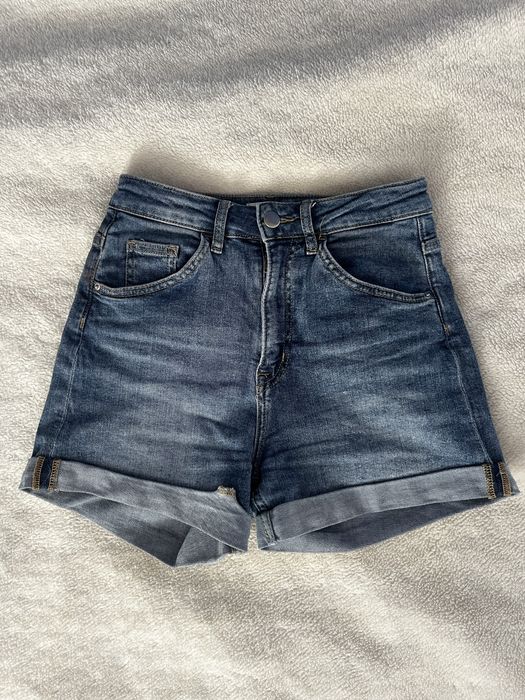 jeansowe szorty h&m