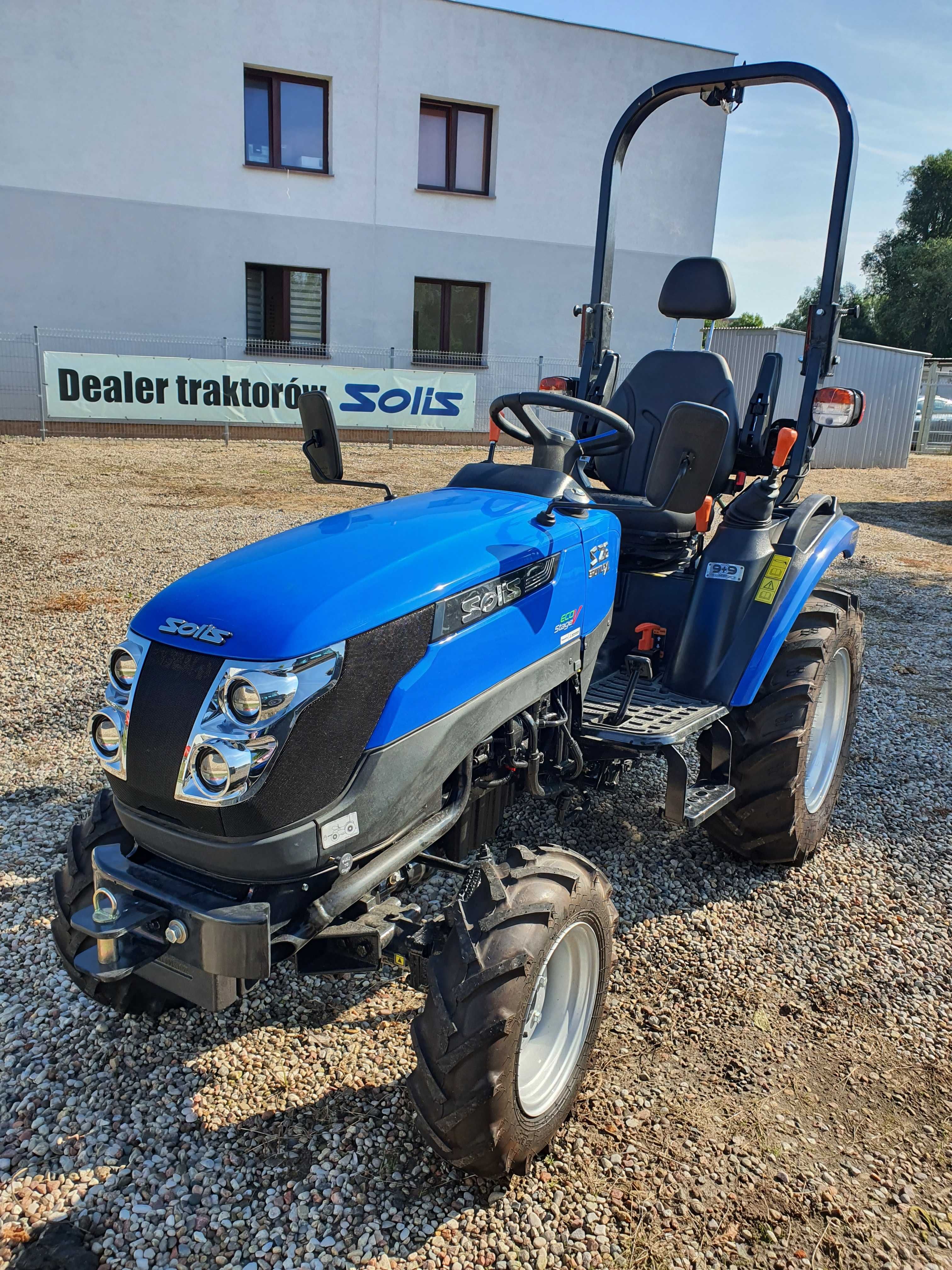 SOLIS 26 rewers 9p+9t wersja SHUTTLE XL mini traktor SILNIK MITSUBISHI